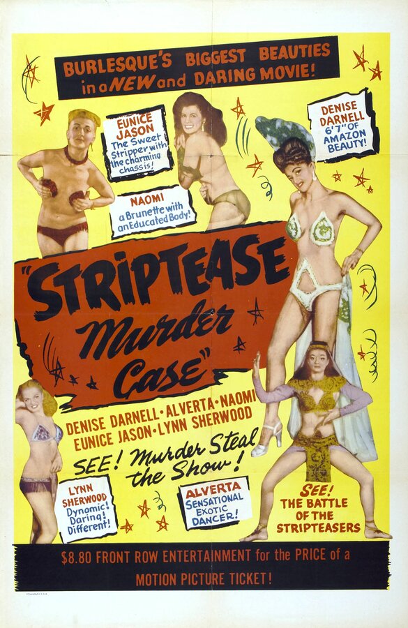 Постер The Strip Tease Murder Case