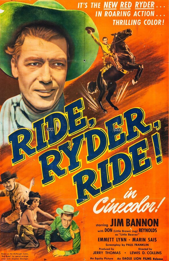 Постер Ride, Ryder, Ride!