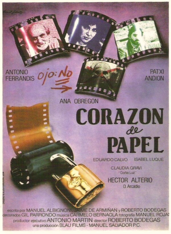Постер Corazón de papel