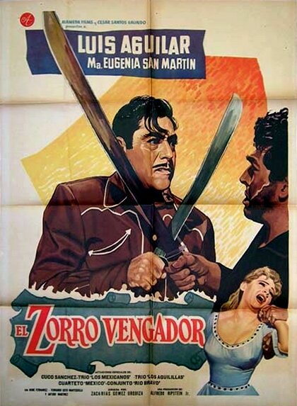 Постер El Zorro vengador