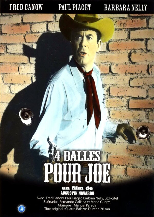 Постер Cuatro balazos