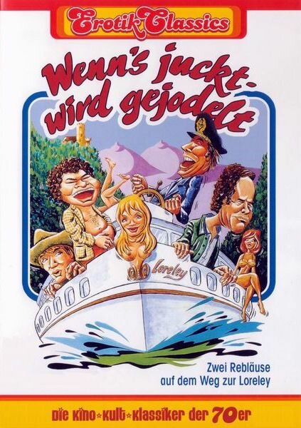 Постер Два придурка на пути к Лорелее