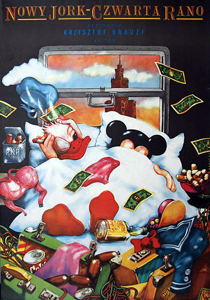 Постер Нью-Йорк, четыре утра