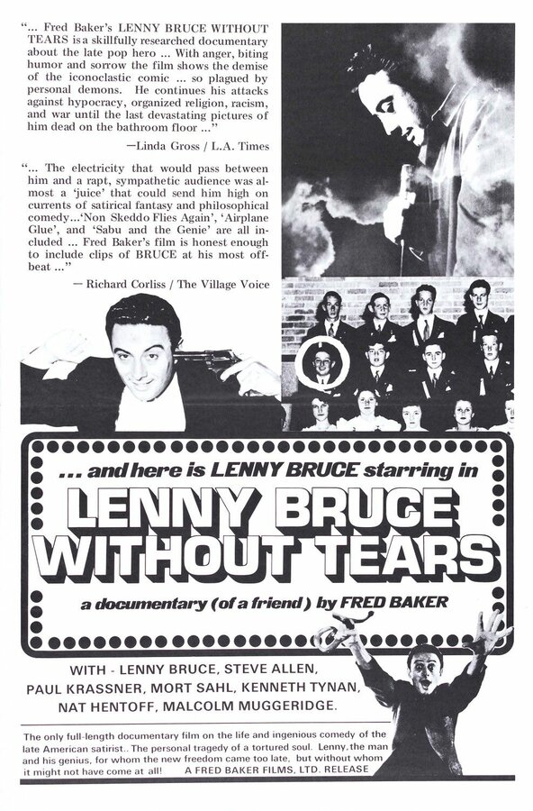 Постер Lenny Bruce: Without Tears