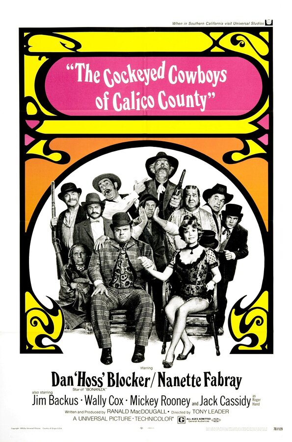 Постер Ковбои округа Калико