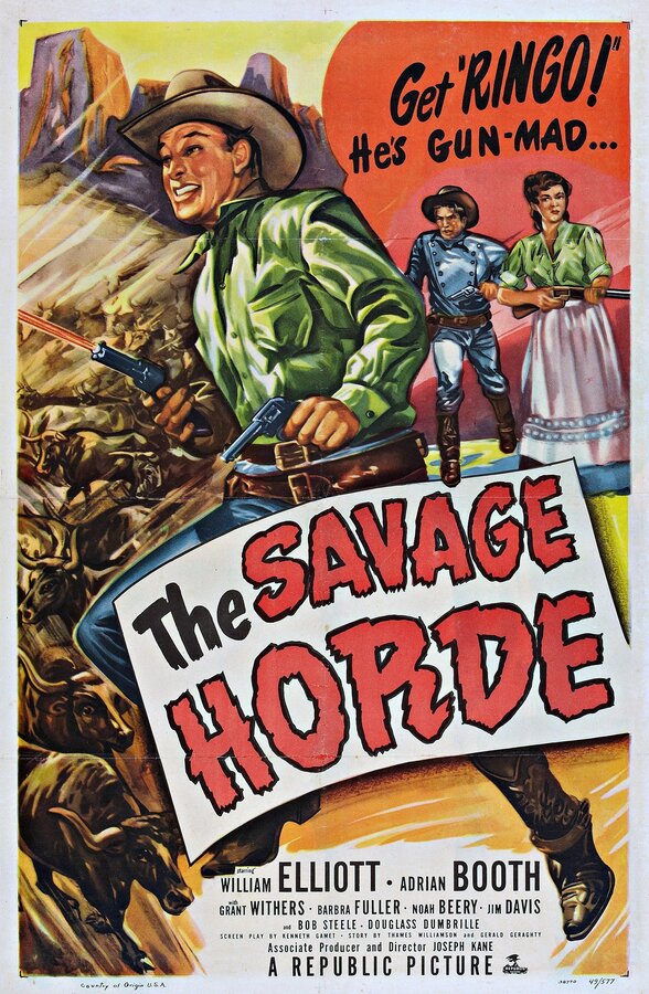 Постер The Savage Horde