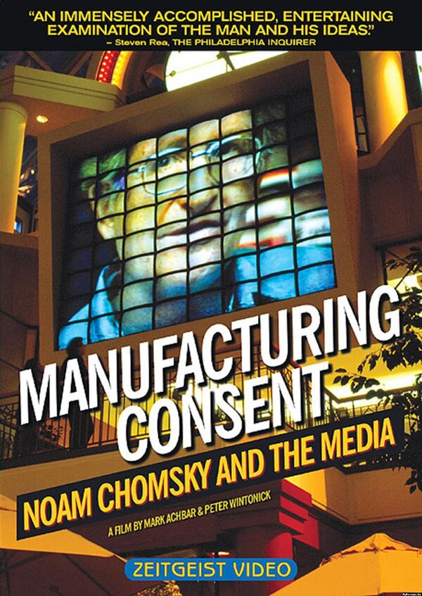Постер Manufacturing Consent: Noam Chomsky and the Media