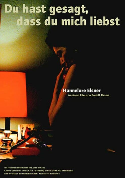 Постер Ты говорил, что любишь меня