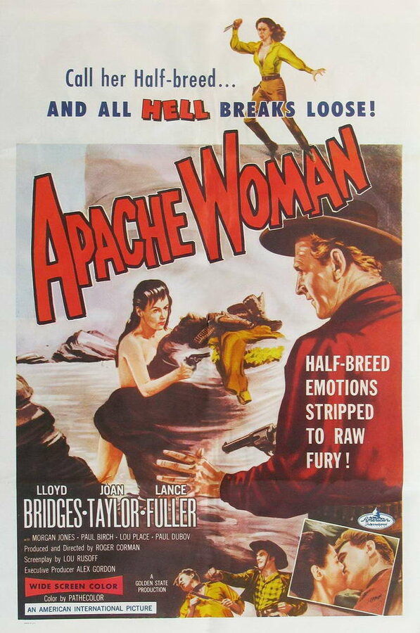 Постер Женщина из племени апачей