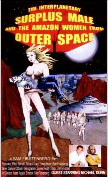 Постер The Interplanetary Surplus Male and Amazon Women of Outer Space