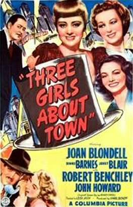 Постер Three Girls About Town