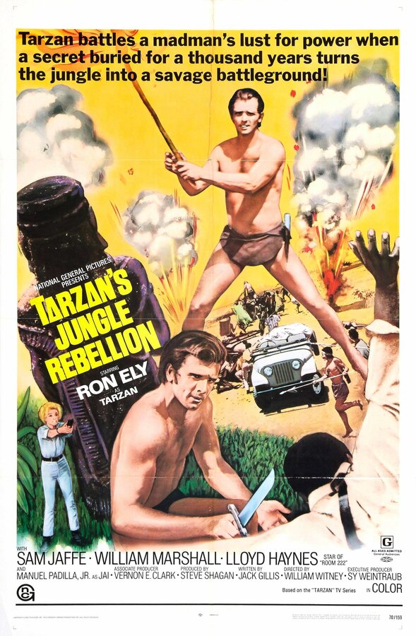 Постер Tarzan's Jungle Rebellion