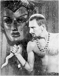 Постер Блондинка кобра