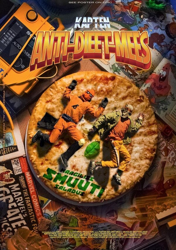 Постер Captain Anti-Diet Man