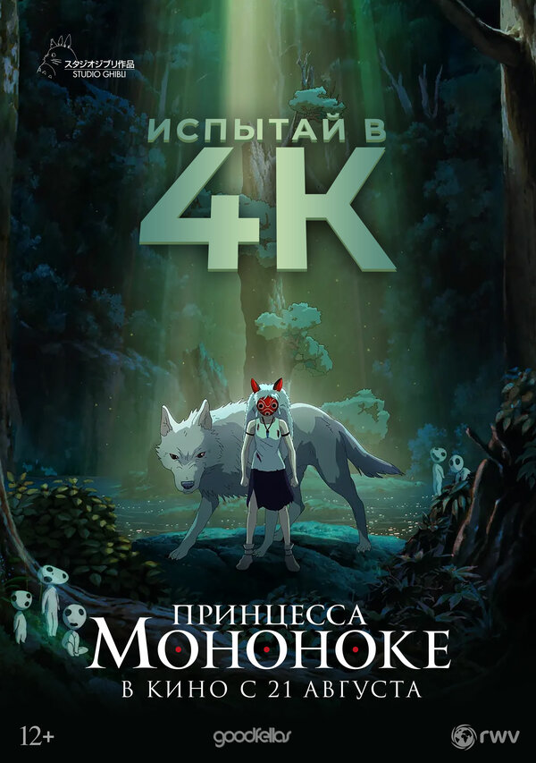 Постер Принцесса Мононоке