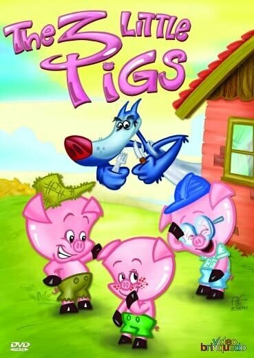 Постер Three Little Pigs