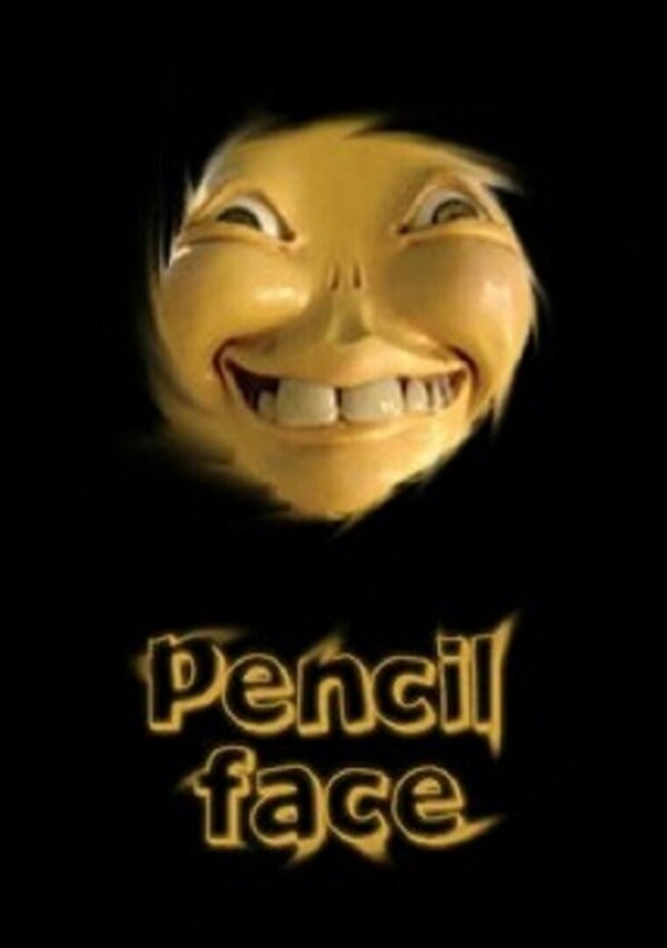 Постер Голова-карандаш