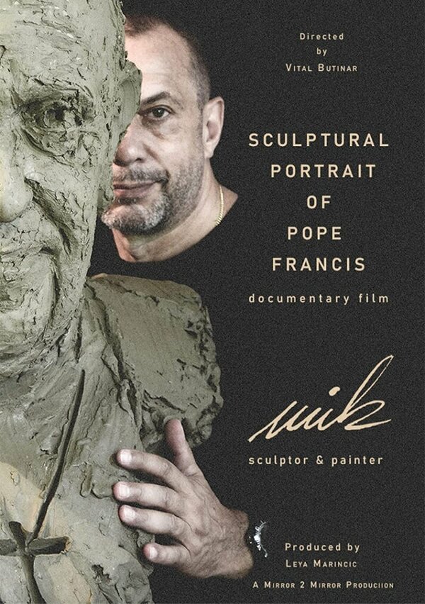 Постер Sculptural Portrait of Pope Francis by Mik Simcic