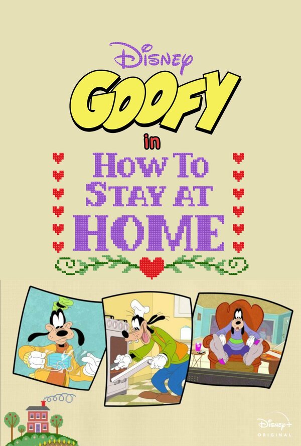 Постер Disney Presents Goofy in How to Stay at Home