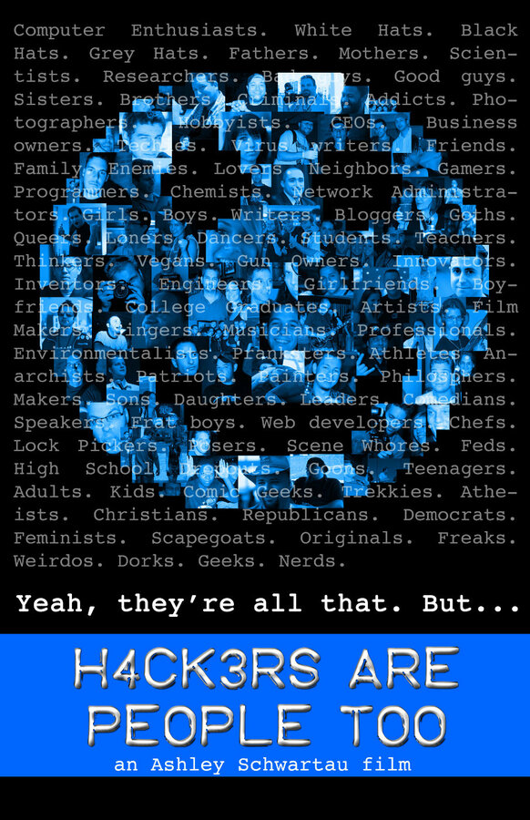 Постер Hackers Are People Too