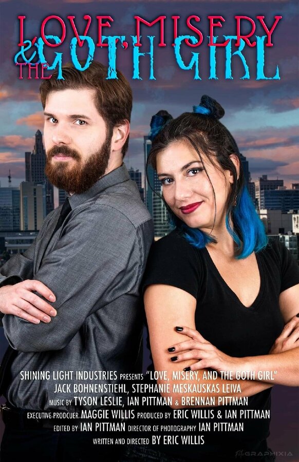Постер Love, Misery, and the Goth Girl