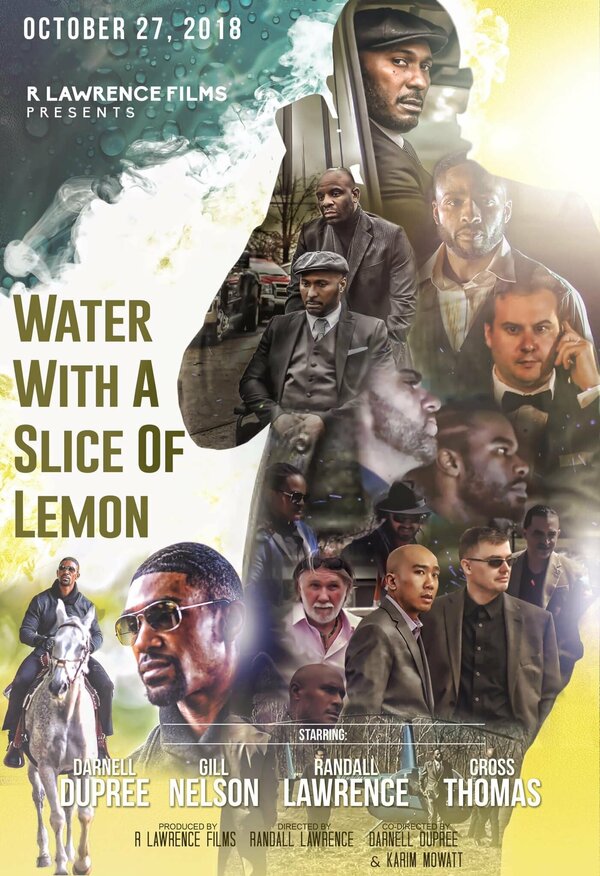 Постер Water with A Slice of Lemon