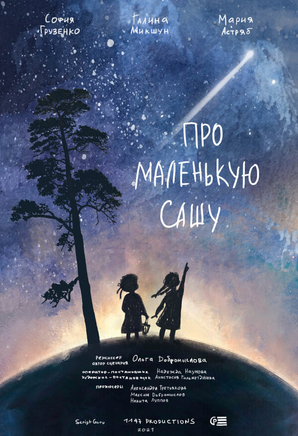 Постер Про маленькую Сашу