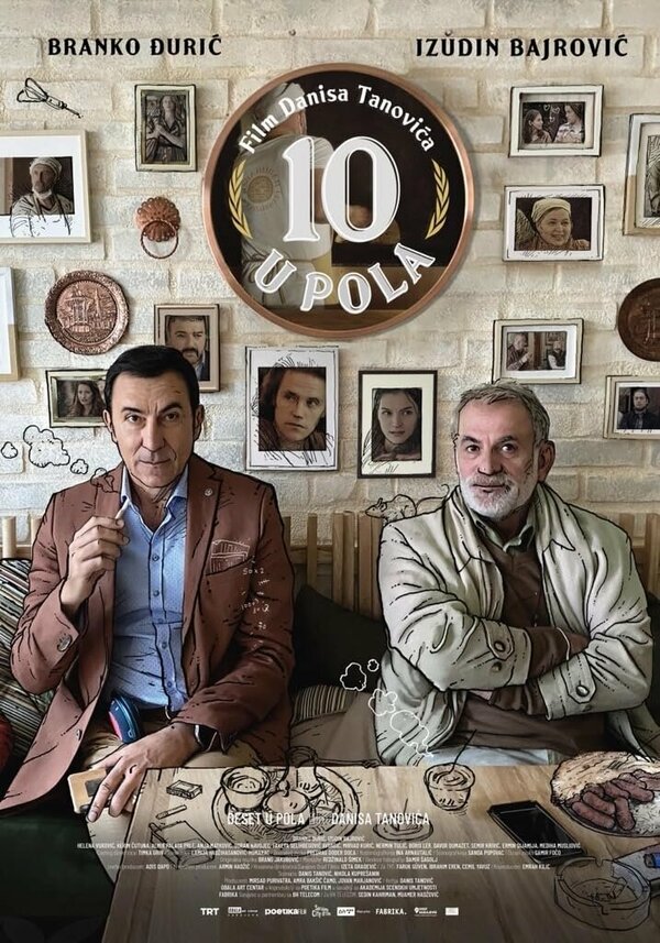 Постер Deset u pola