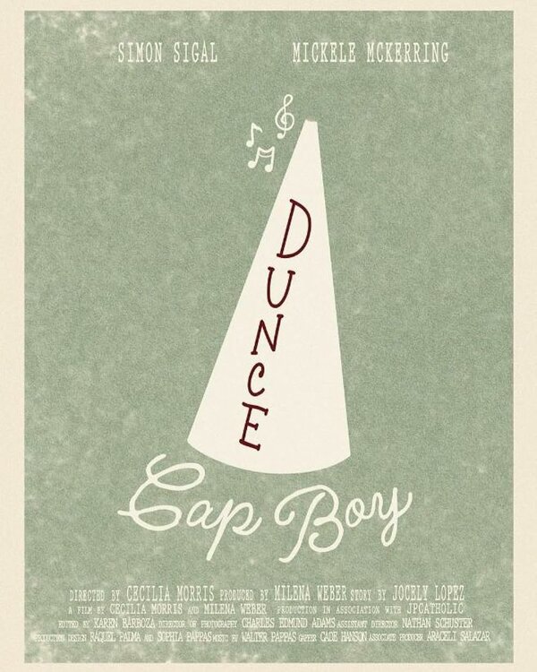 Постер Dunce Cap Boy