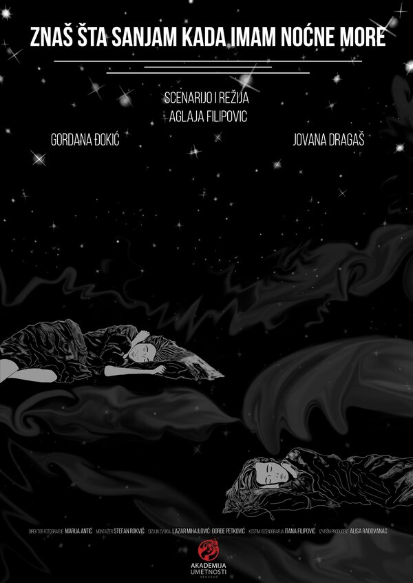 Постер Znas sta sanjam kada imam nocne more