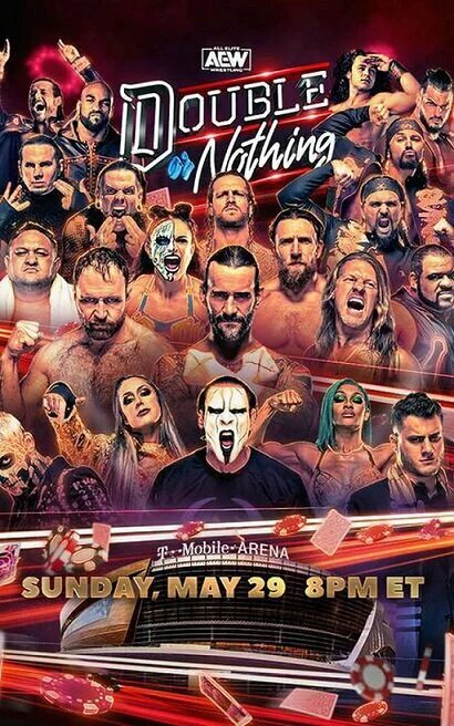 Постер All Elite Wrestling: Double or Nothing
