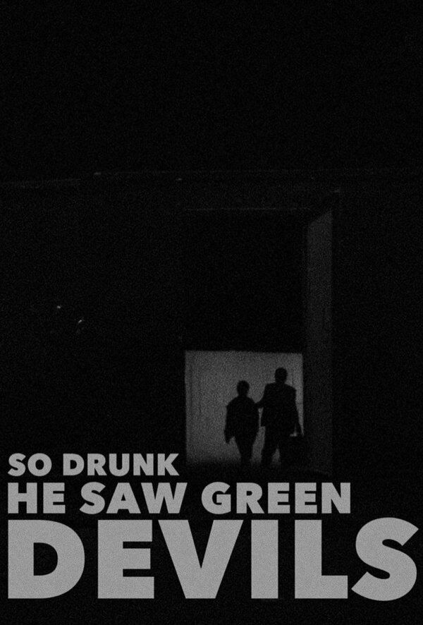 Постер Напился до зелёных чертиков