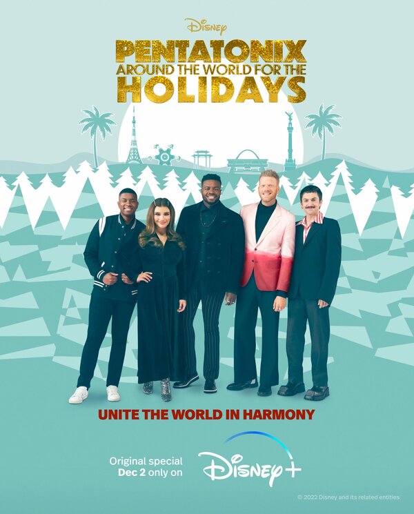Постер Pentatonix: Around the World for the Holidays