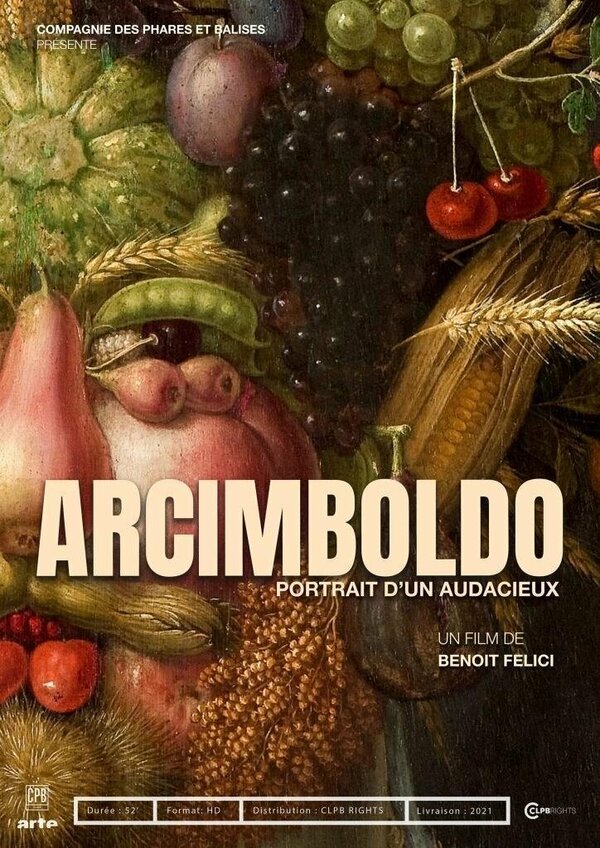 Постер Arcimboldo, portrait d'un audacieux