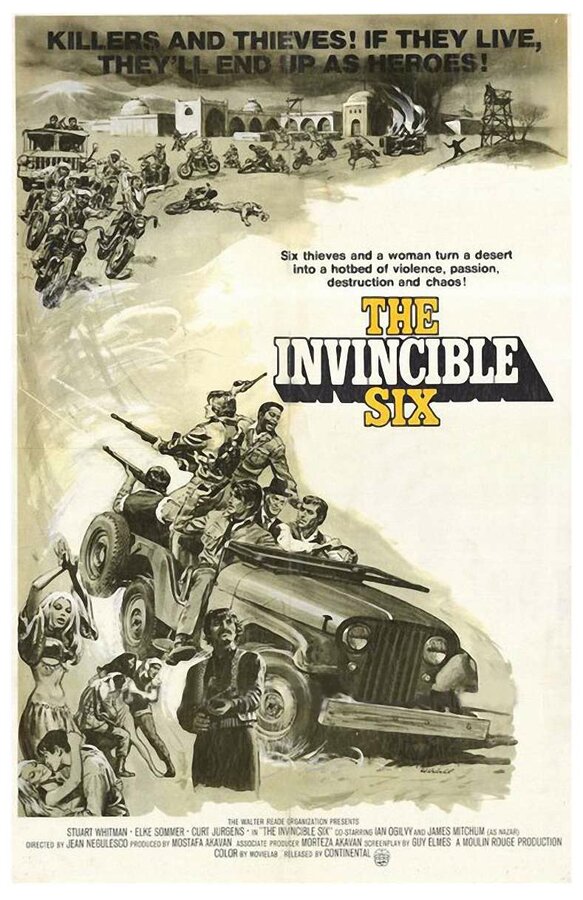 Постер The Invincible Six