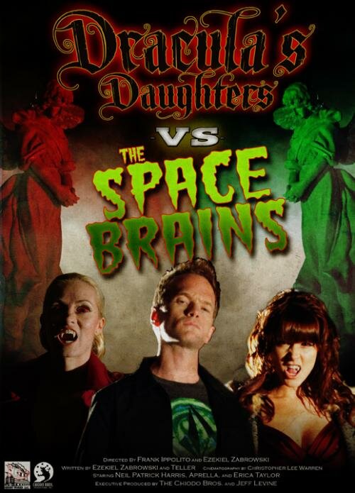 Постер Dracula's Daughters vs. the Space Brains
