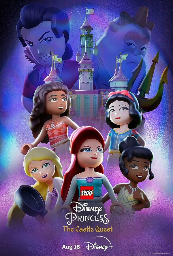 Постер LEGO Disney Princess: The Castle Quest