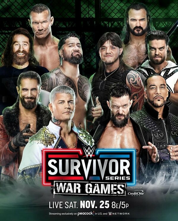 Постер WWE Survivor Series WarGames