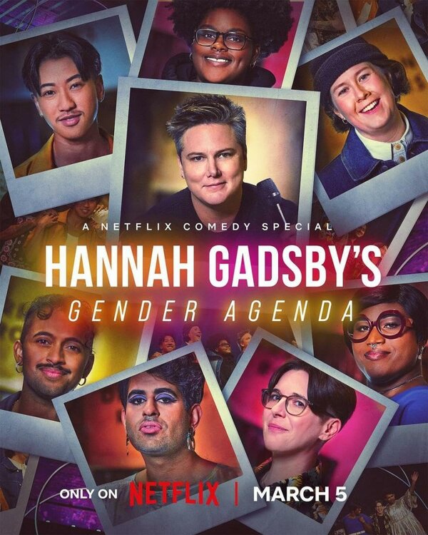Постер Hannah Gadsby's Gender Agenda