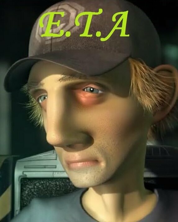 Постер Предполагаемое время прибытия