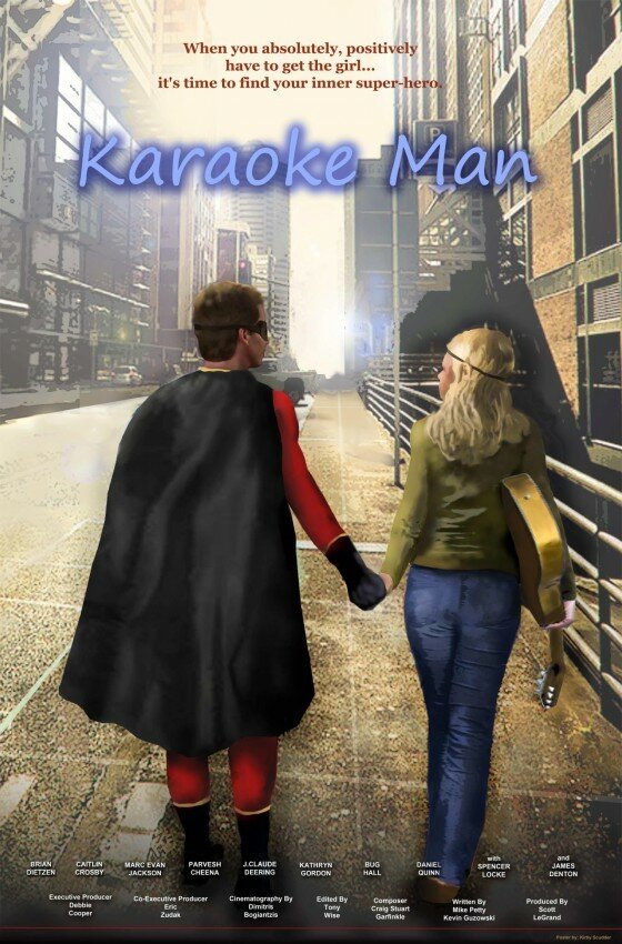 Постер Певец караоке