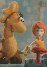 Постер Девочка и дракон