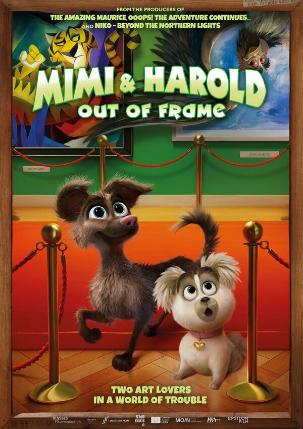 Постер Псы в музее