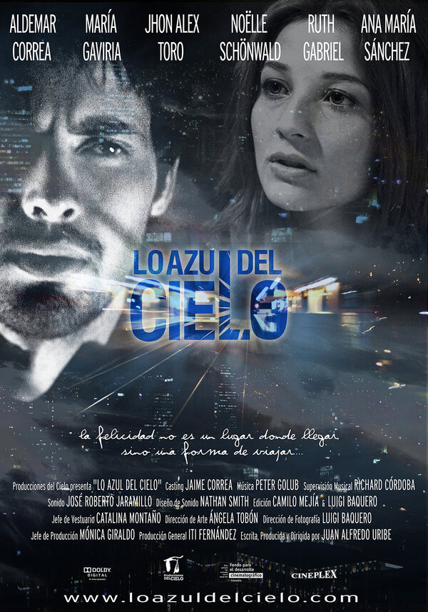 Постер Голубое небо