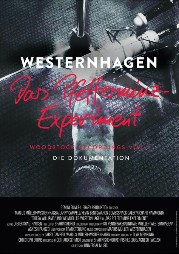 Постер Westernhagen - Das Pfefferminz-Experiment