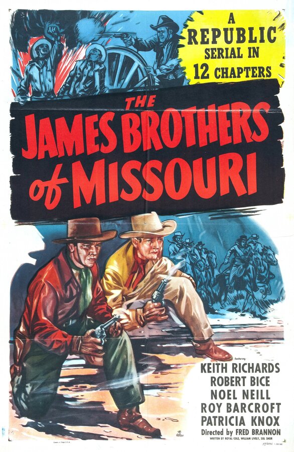 Постер The James Brothers of Missouri
