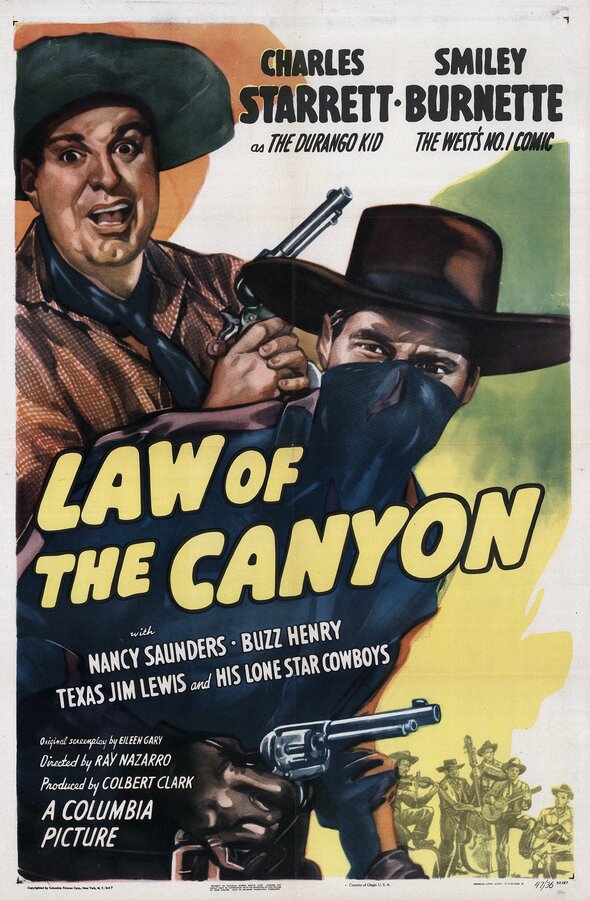 Постер Law of the Canyon