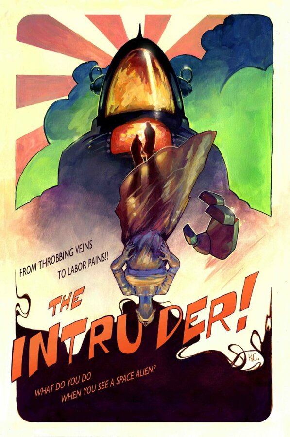 Постер The Intruder!