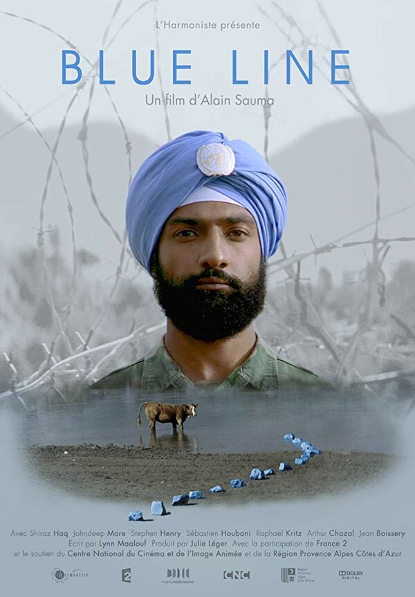 Постер Голубая линия