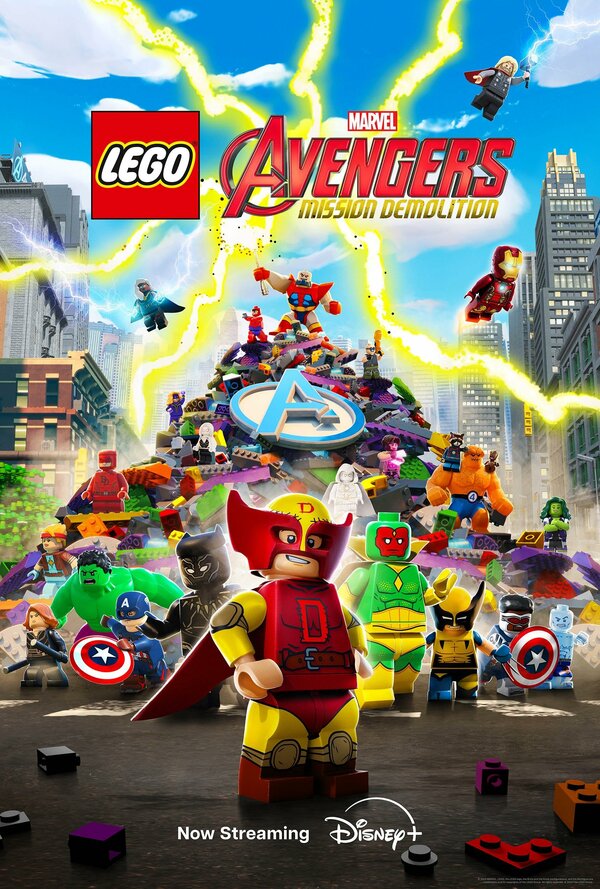 Постер LEGO Marvel Мстители: Разрушительная миссия